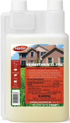 CONTROL SOLUTIONS 82004493 Martin's Consumer Multi-Purpose Insecticide, Yellow and brown