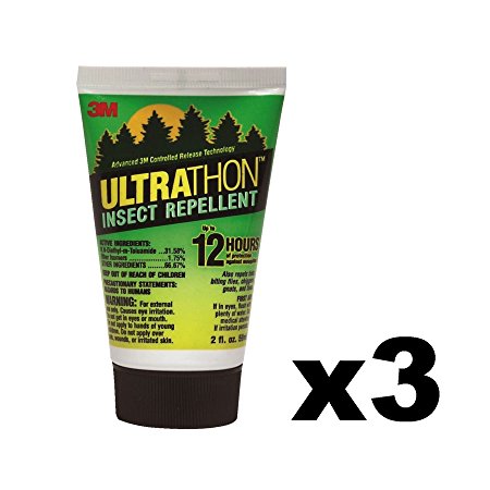 3M UltraThon Insect Repellent 2 oz (3 Pack)