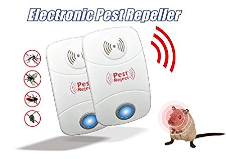 Amhousejoy Ultrasound Pest Repellent 6 Pack, Mouse Control Repeller Electronic Plug in Ultrasonic Pest Reject for Mice Mouse Rats Rodents Insects