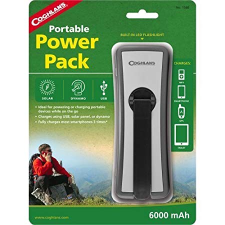 Coghlans 1560 6000 MAh Portable Power Pack