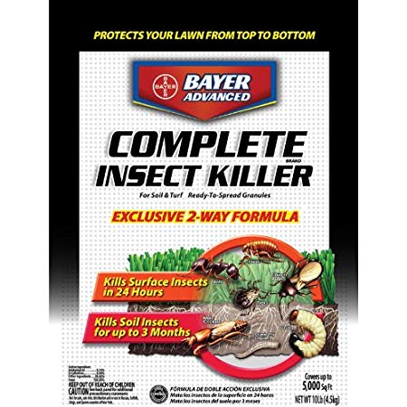 Bayer Advanced Complete Insect Killer For Soil & Turf Multiple Insects Granules Imidacloprid 10 Lb.