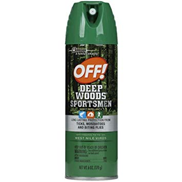 Off! Deep Woods Sportsman Insect Repellent 6 Oz (3 Pack)