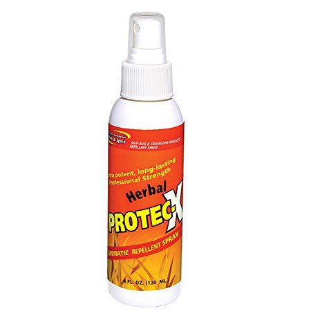 North American Herb & Spice Herbal Protec-X Insect Repellent Spray, White, 4 oz