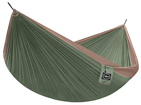 Raqpak Travel Hammock Double Lightweight Parachute Nylon Camping Gear