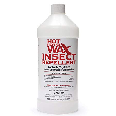 Neptune's Harvest HPI132 Hot Pepper Wax Insect Repellent, 1-Quart