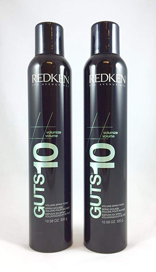 Redken Guts 10 Volume Spray Foam 10.58oz/each (Set of 2)