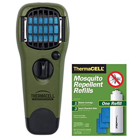 ThermaCELL Mosquito Repellent Device with Free Refill, Green