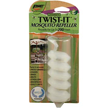 PIC Twist It Mosquito Repeller (Pack of 6)