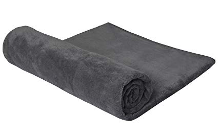 Sinland Microfiber Bath Towel Extra Large Shower Wrap Towels Sports Towels Fast Drying Towel For Travel Beach Camping Shower 32 Inch x 59 Inch Grey