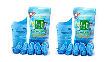 TravelJohn Jr.-Disposable Urinal Bags (12 Disposable Bags)