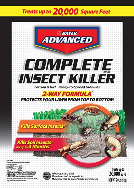 Bayer Advanced 700289A Complete Insect Killer for Soil and Turf Granules