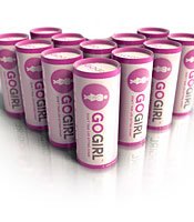 Lavender GoGirl (Pink Tube) 12 pack